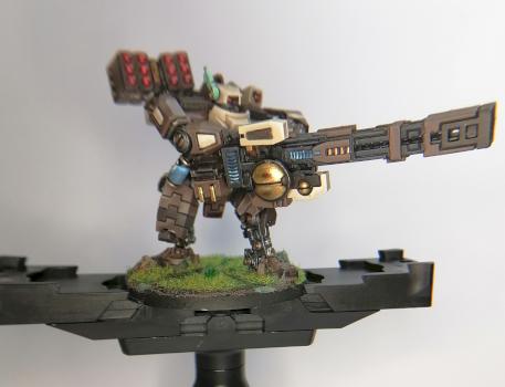 Tau D'yanoi Broadside by TyranidPainter