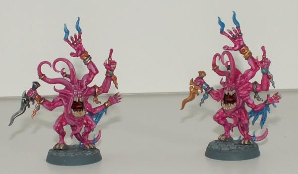 Warhammer Quest Pink Horrors by Chocolate Thief