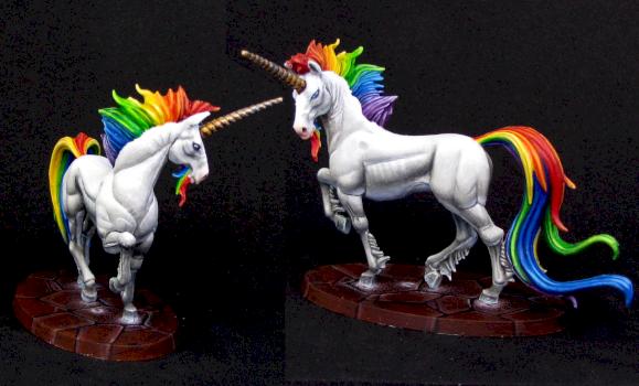 Chromatis the Mad Unicorn by Hues_of_fantasy