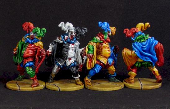Zombie Clowns by Hues_of_fantasy