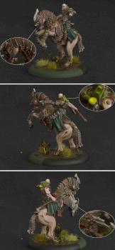 Cryx - Darragh Wrathe mounted by Shi Vral