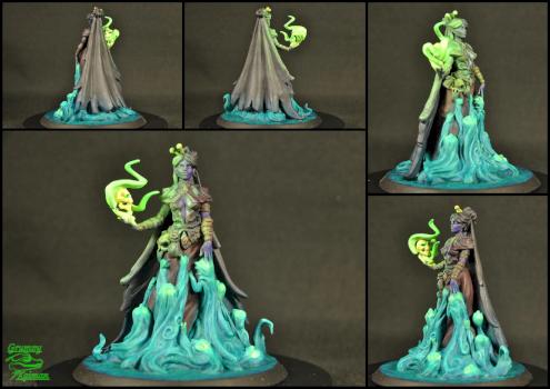 Queen Necromancer by GrumpyKaiman
