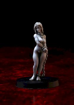 Slave girl miniature by Brother Vinni by Brother Vinni