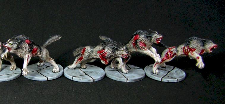 Grey Wolves by Hues_of_fantasy