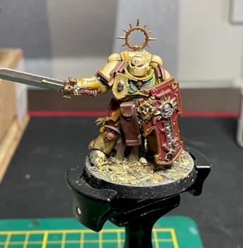Yellow Space Marine by atla84