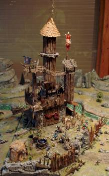 ork village by enanoart