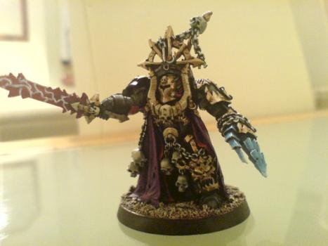 Chaos Terminator Lord Front by NorthLondonBwoy