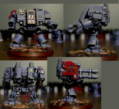 Space wolf Dreadnought by Bushwacker135