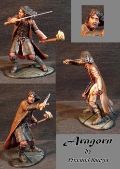 Aragorn in Moria by precinctomega