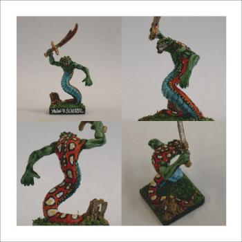 Yuan-Ti Scheusal by Lord T