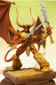 Demon Prince Angron Conversion by akumaryu