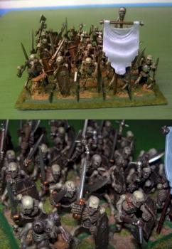 Vampire Counts - Skeleton Warriors by Monoceros