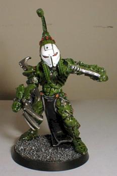 =I= Inquisitor Eldar Striking Scorpion Exarch by thechair