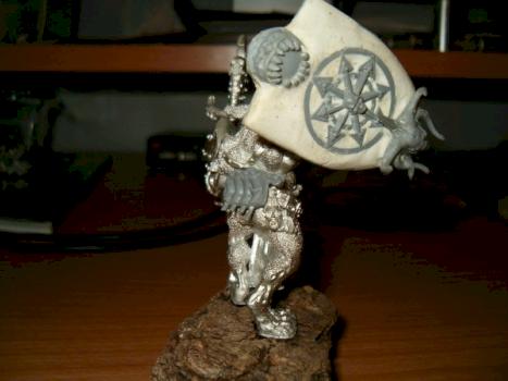 Beastmen Doombull Hand Weapon & Shield 2 by bilbon 007