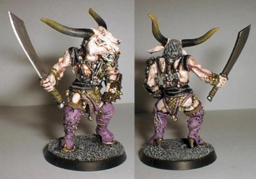 =I= Inquisitor Cultist Beastman by thechair
