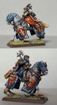 Bretonnian paladin by Routaporsas