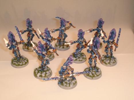 Eldar Banshees with Exarch by CM Miniatures