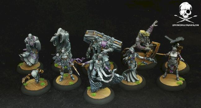 Guild Ball Mortician's Team by Jolly Roger Studio