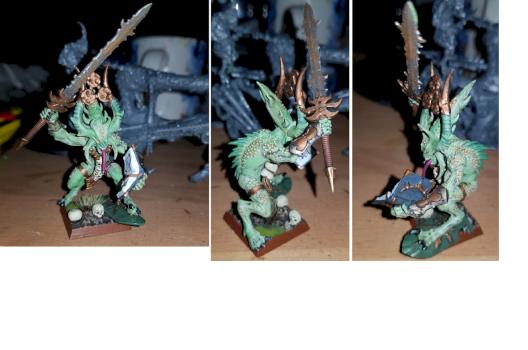 Nurgle plagueletter sorcerer lord by HelloDarkness