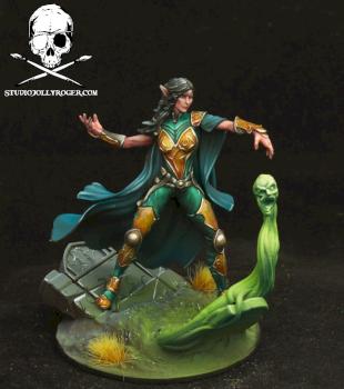 Judgment the Game Saiyin - Elf Priestess by Jolly Roger Studio