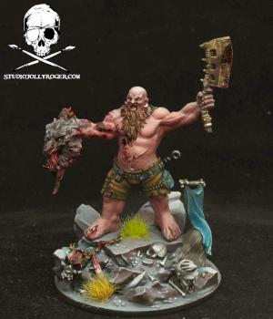 Judgment the Game Brok - Dwarf Berserker by Jolly Roger Studio