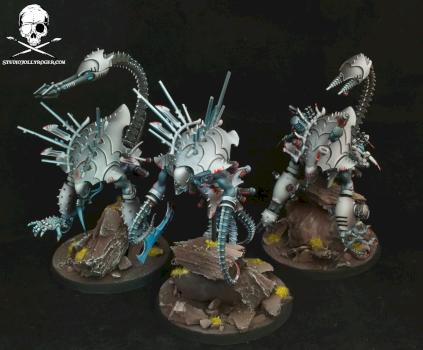 Pale and Bloody Dark Eldars Talos by Jolly Roger Studio