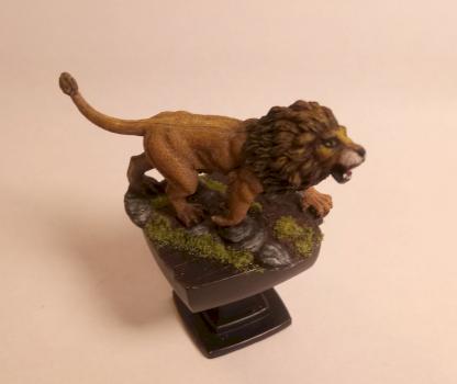 Male Lion by Amby Dextrous