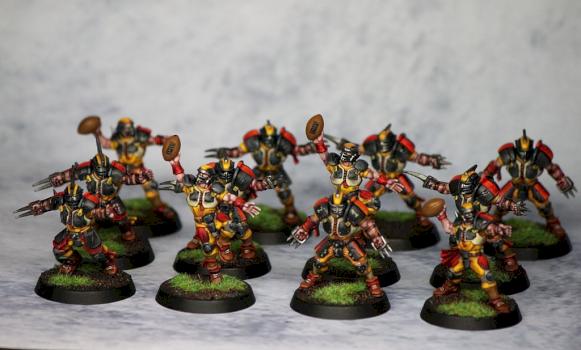 Blood Bowl Human Team by Czopsquad