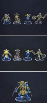 Gob'z'Heroes (Grumpy'Gob, Gob'nan, Gob'Bond, Gob'ius) by Shi Vral