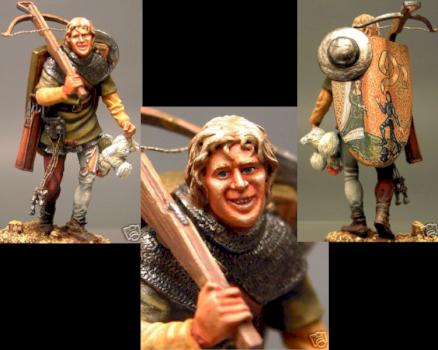 Crossbowman Walking, 1415 by Royal Curator
