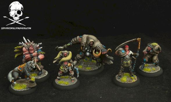 Guild Ball Hunter's Team by Jolly Roger Studio