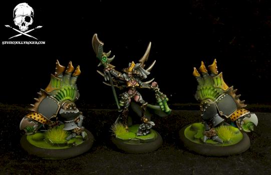 Cryx Denegra and Nightwretchs by Jolly Roger Studio