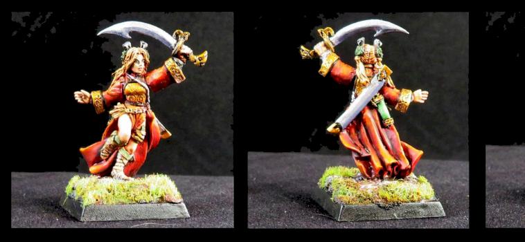 Midori, Female Monk by Royal Curator