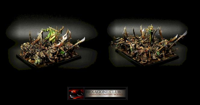 Warhammer Skavens Vermines De Choc . by Hexagone Club
