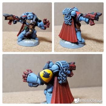 Space wolves captain by WitchesBlade