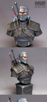 Geralt the Witcher Bust by ColonialRaptor