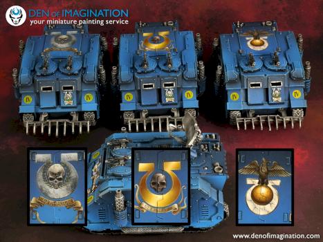 Ultramarines Rinos by DEN of IMAGINATION
