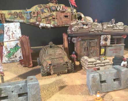 Junk Town Main Gate III by Clanmac