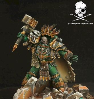 Vulkan, Primarch of Salamanders by Jolly Roger Studio