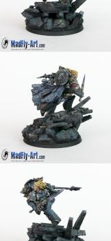 Leman Russ, Primarch of the Space Wolves by MadFlyArtStudio