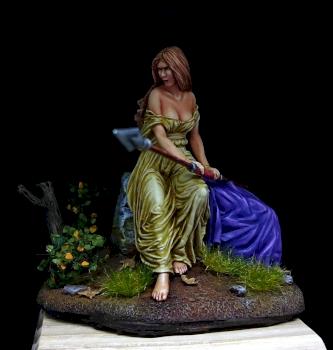 Lady with a spear by Thomas TT