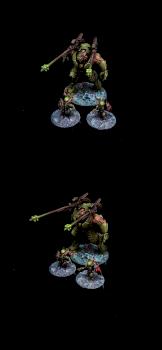 Overdron Batroid (Onyx, Combined Army, Infinity the game) by Goldmund