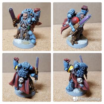 Space wolves captain by WitchesBlade