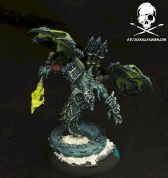 Legion of Everblight Azrael by Jolly Roger Studio