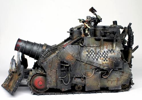 Ork KillBursta Tank by ThirdEyeNuke