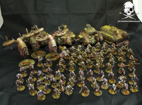 Nurgle's Renegade Militia Army by Jolly Roger Studio