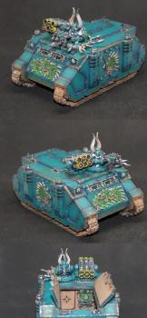 Alpha Legion Rhino by Nevar