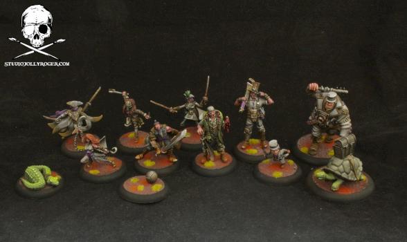 Guild Ball The Union Team by Jolly Roger Studio
