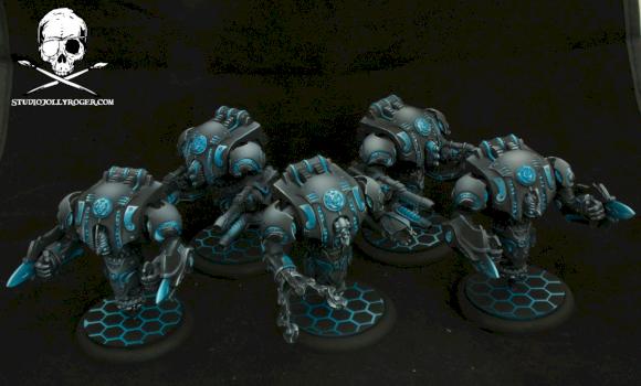 TRON Convergence of Cyriss Vectors by Jolly Roger Studio