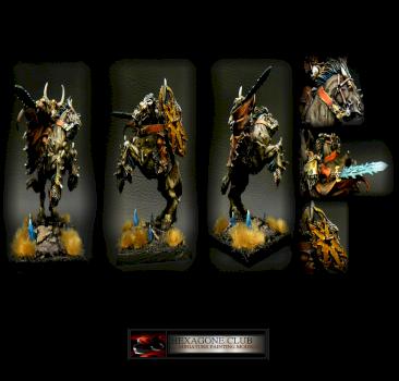 Warhammer Chaos Archaon, Lord of the End Times . by Hexagone Club